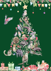 Bush Christmas Panel DV6372 Green